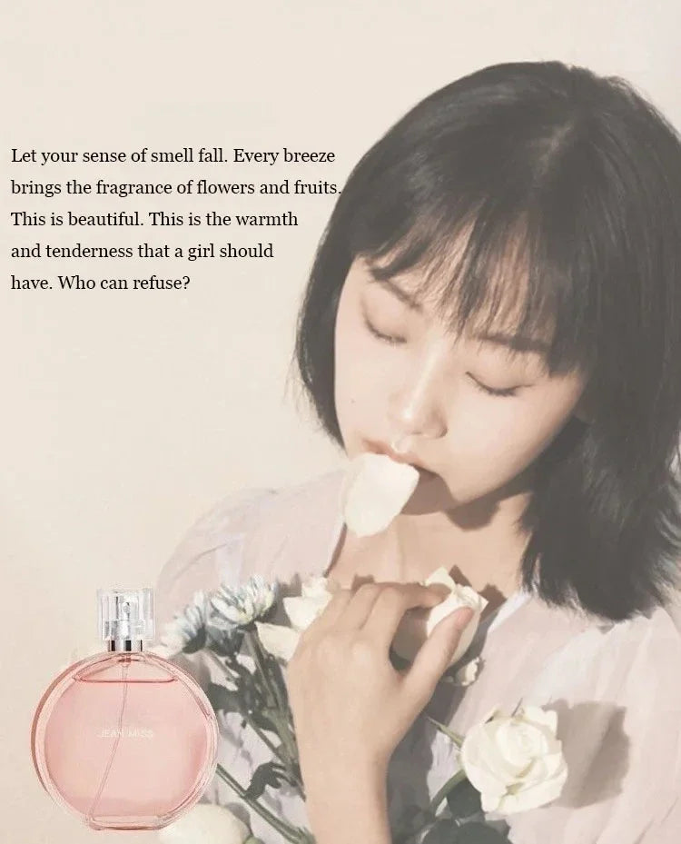 Romantic Floral Perfume for Women 100ml Light Glamour Fragrance Body Spray Long Lasting Scent for Date & Encounter