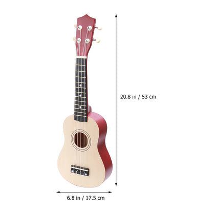 Mini Guitar Educational Toys Acoustic Kids Instrument Student Vintage Style Childrens