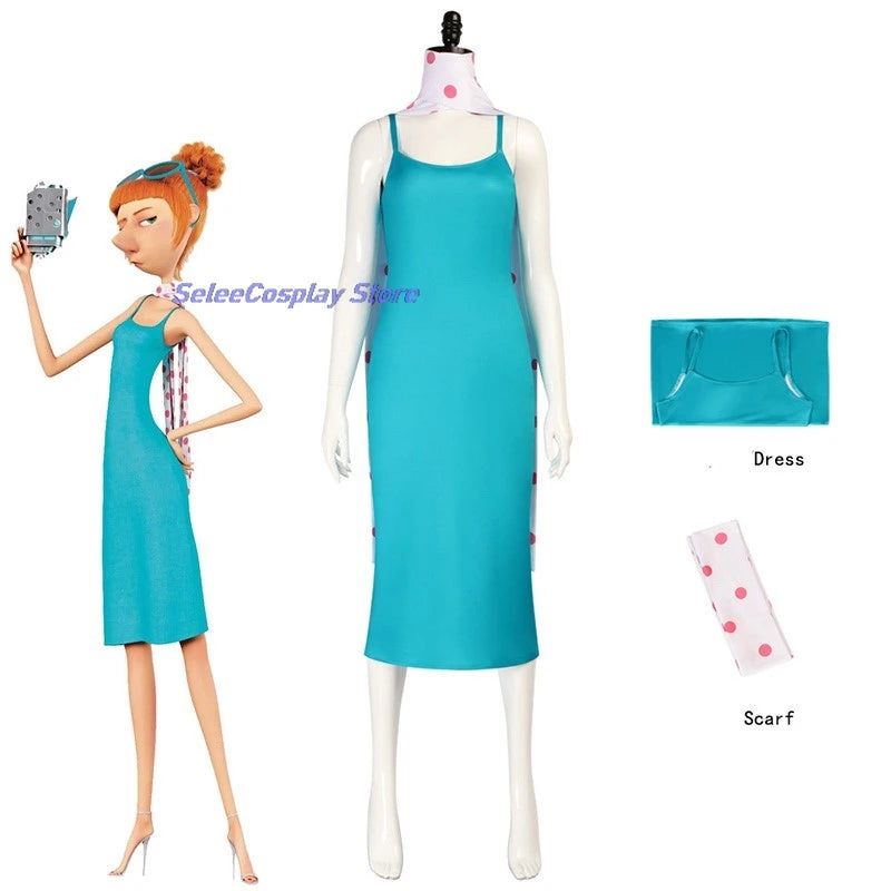 EtherealBe Despicable Me Gru Lucy Wilde Costume Set