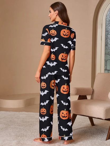 Women's Pajamas Set Pijama Pajama Sets Sleepwear Women's Home Clothes Woman Halloween Womens Suit Sleep Lounge Underwear