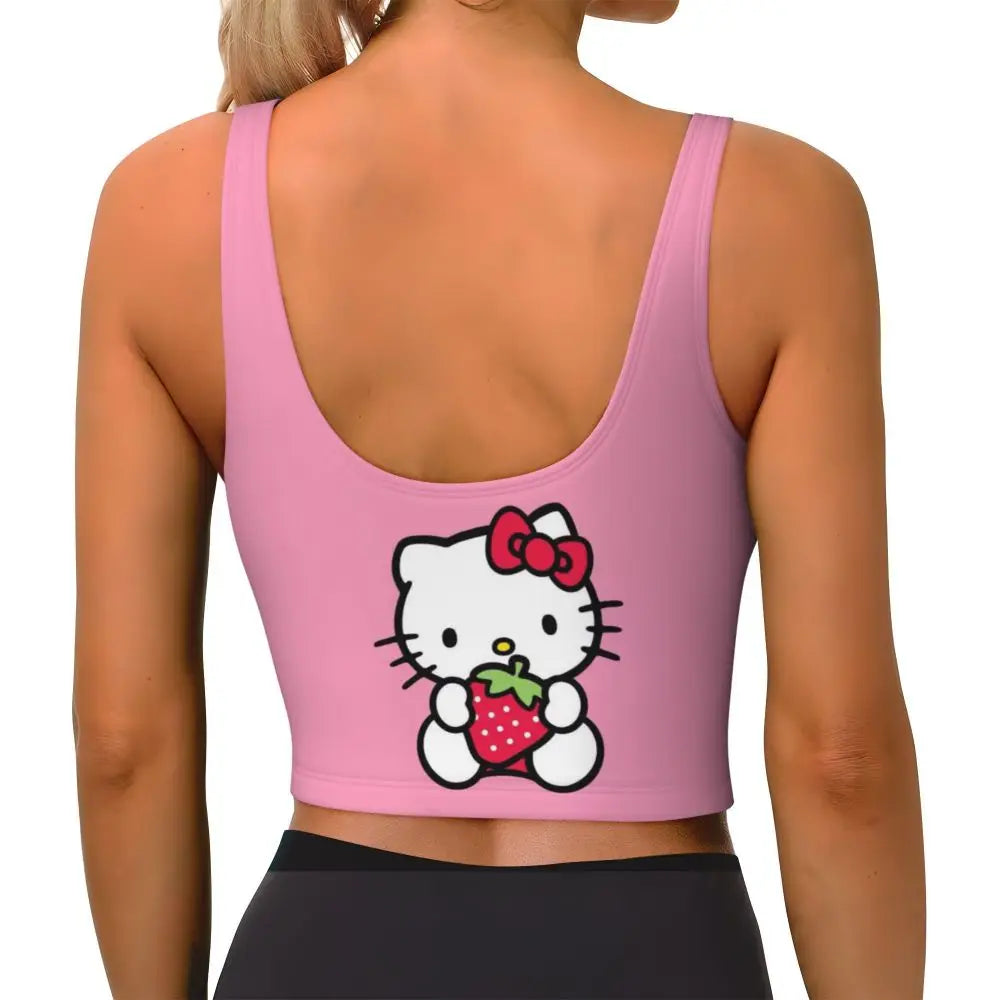EtherealBe Hello Kitty Sports Bra for Women