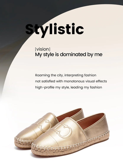 Womens Sneakers Round Toe Lace-up Flat Stylish Leather Casual Shoe Comfortable Women Vulcanized Shoes