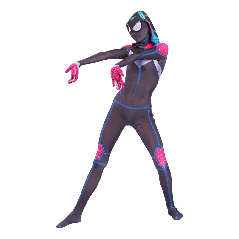 EtherealBe Gwen Stacy cosplay costume for women featuring detailed design and vibrant colors