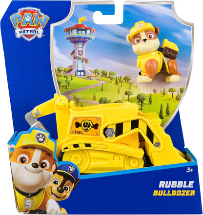 Original Paw Patrol Rex’s Dinosaur Rescue Vehicle with Collectible Action Figure Anime Doll Kids Toy Birthday Christmas Gift