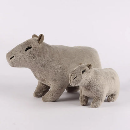 18/30cm Capybara Rodent Plush Toy Cartoon Animal Hydrochoerus Hydrochaeris Plush Doll Soft Toy Christmas Gift Toys For Children