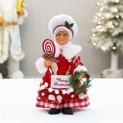 Christmas chef, home decoration, Christmas party decoration, birthday decoration, Christmas gift table decorations