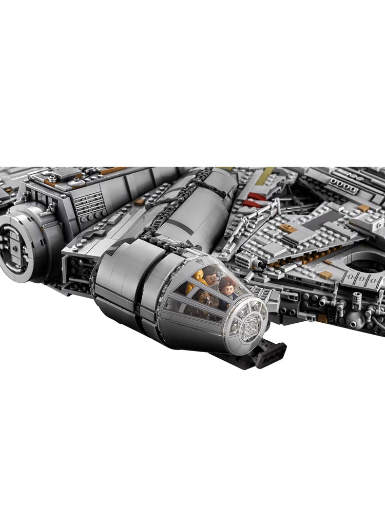 LEGO 75192 Star Wars Ultimate Millennium Falcon Expert Architecture Kit and Starship Model (Adult Version)Puzzle Building Blocks