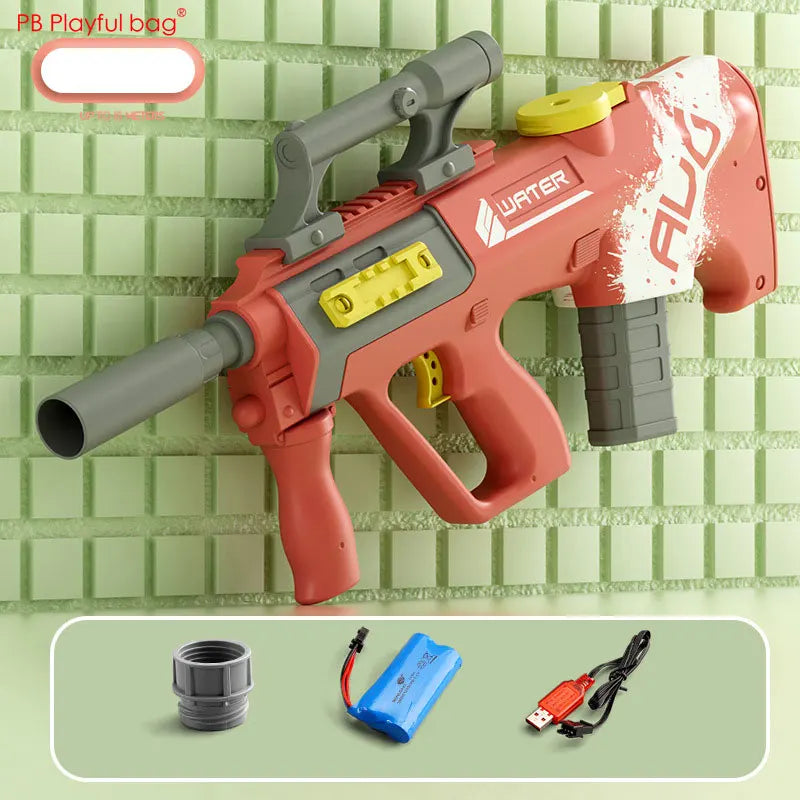 Electric Water Gun High Speed Water Blaster Adult Kids Toy Swimming Pool Party