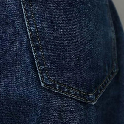 High Waist Denim Skirts For Women Summer Casual Temperament Wide Leg Slimming Elastic Waist Skirt Stylish Trend Streetwear