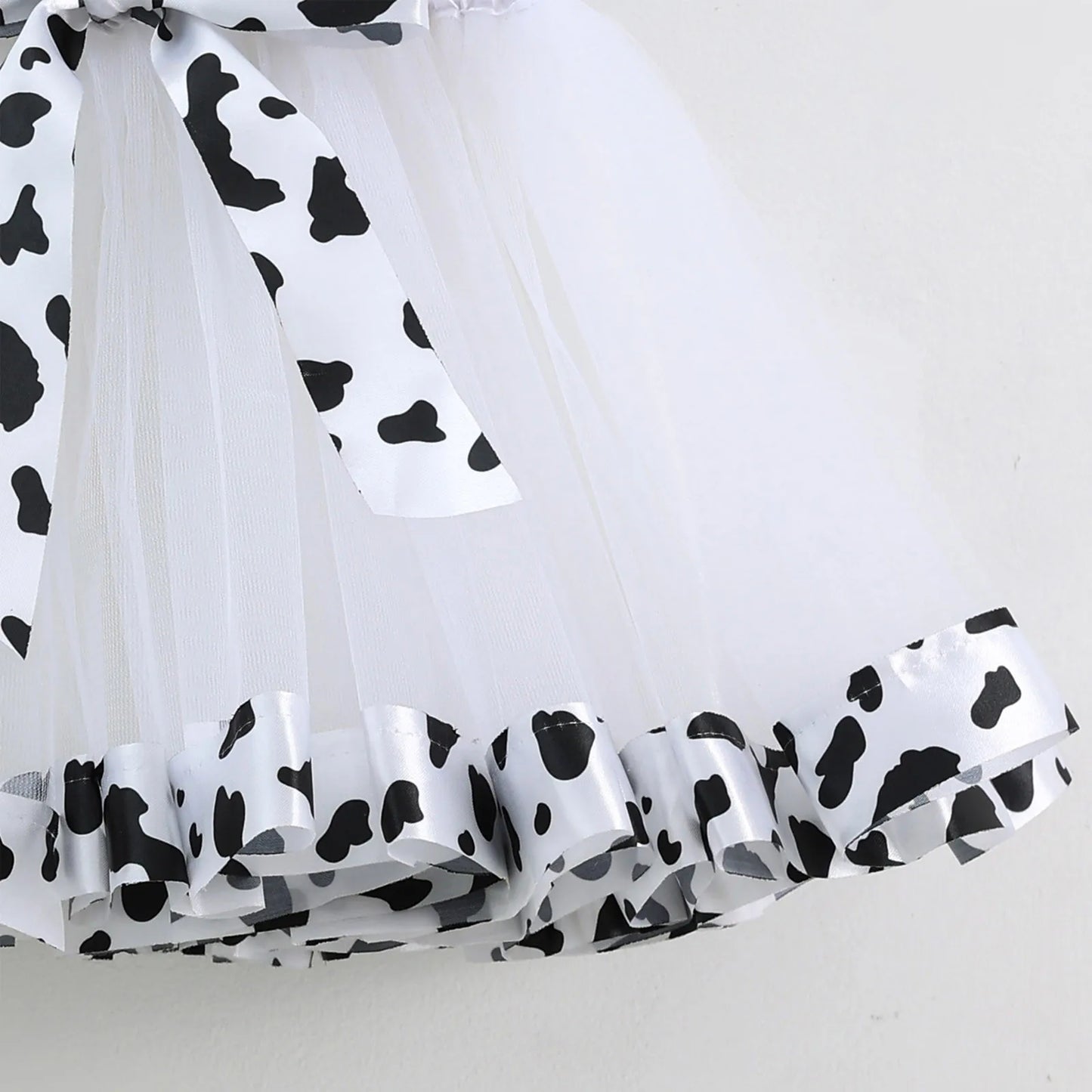 2-8Y Kids Girls Clothes Sets Girls Short Sleeved Letter Print Mesh Tutu Skirt Birthday Party Dance Performance Suits