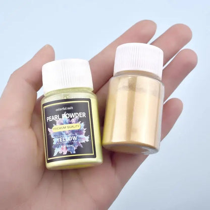 6/24/30Pcs-Set Epoxy Resin Dye Mica Powder Powdered Pigments Set Resin Mica Pearlescent Resin Pearl Box-Packed Micas Colorants