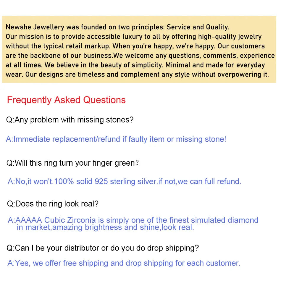 Newshe 925 Sterling Silver Black Blue White 5A Grade Cubic Zircon Wedding Ring Enhancer for Women Twist Rope Design Fine Jewelry