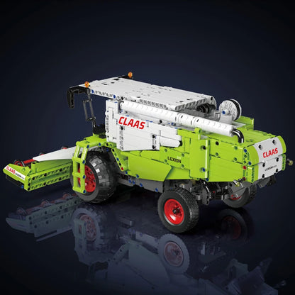 Mould King 17014 Technical Car Building Block The Remote Control Harvester Model Assembly Truck Bricks Toys Kids Christmas Gift