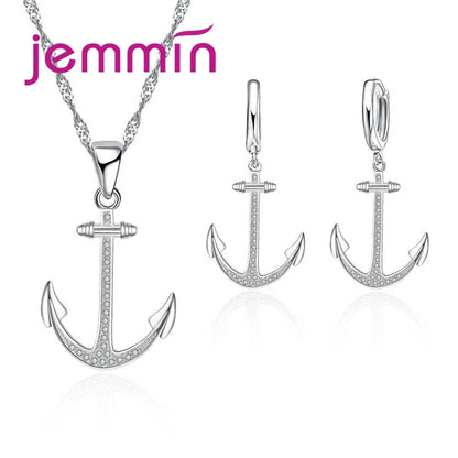 Hot Sale 925 Sterling Silver New Arrival Delicate Various Styles Peach Heart Shape Necklace Earrings Jewelry Sets For Women