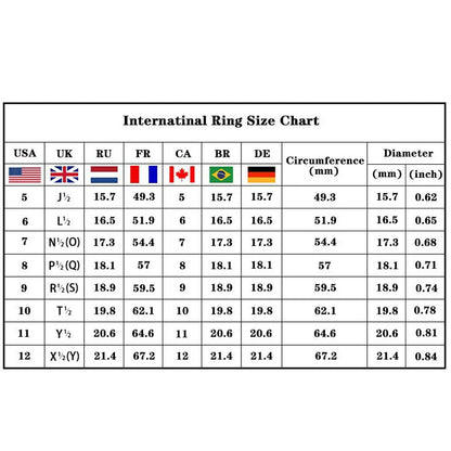 Charm Couple Rings Men Stainless Steel  Rhinestones Zircon Women Wedding Band  Set Valentine Day Jewelry