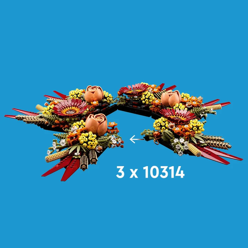 Lego Creative Versatile Master Series 10314 Eternal Flower 812PCS Boys and Girls Assemble Building Blocks Children's Toy Gifts