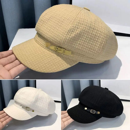 Fashion Designer Winter Women Berets Female Retro Berets Caps for women Hats Bonnets Hats for Women Octagonal Newsboy Hat
