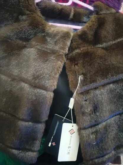 Winter Jacket Woman New in Coats 2025 Autumn and Winter New Short Coat Fur Coat Women's Versatile Short Shawl Fur Blouson