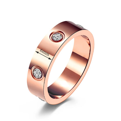 G&DAdvanced Inlai Crystal Stainless Steel Women's Bracelet/Ring Jewelry Golden Resistant To Corrosion set Gift Party Excluse