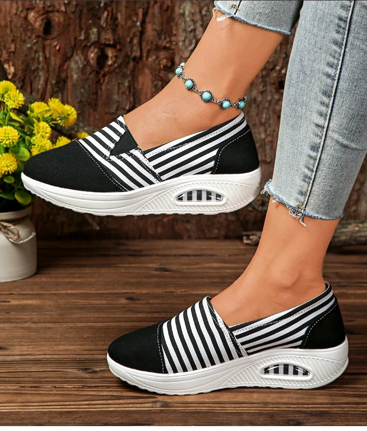 Woman Shoes Women's Heels Sneaker New Wedges Heeled Casual Shoes Elegant Casual Sneakers For Women Footwear Zapatos De Mujer