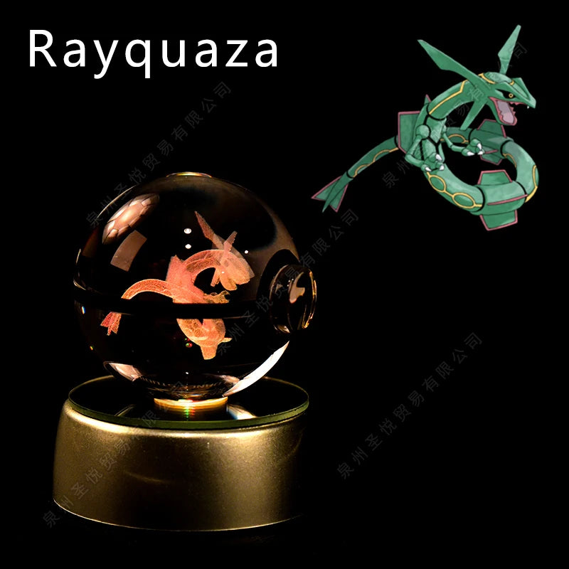 EtherealBe Pokemon 3D Crystal Ball Night Light