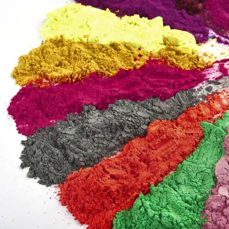 6/24/30Pcs-Set Epoxy Resin Dye Mica Powder Powdered Pigments Set Resin Mica Pearlescent Resin Pearl Box-Packed Micas Colorants