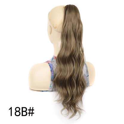 Ponytail Extension Claw Clip Hair Extensions Short Claw Ponytail Wavy Curly Clip In Ponytails Hairpiece for Women Christmas