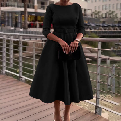 Fashionable Elegant Women's Clothing Dress Suitable For Bridesmaid Party Dress High Waist Design Various Sizes Available
