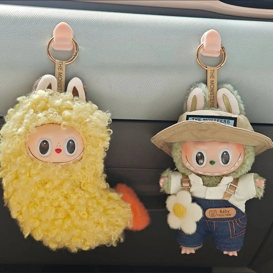 Cartoon Cute Doll Clothing For Labubu Wacky Mart Fried Shrimp Diy Doll Clothing Personalized Dressing Suitable For Labubu V1 V3