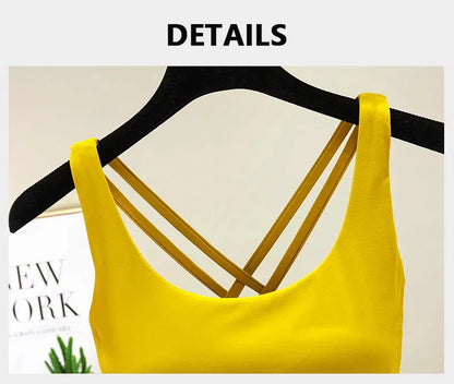 TRY TO BN Women's Tracksuit Yoga Sets Fitness Leggings Sports Bra Naked Sportwear Breathable Workout Two Pieces Suit Gym Clothes