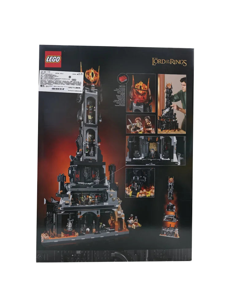 LEGO 10333 ICONS series The Lord of The Rings: Barad-dûr Compatible with Lego Building Blocks Model - NOT Included The Model Set