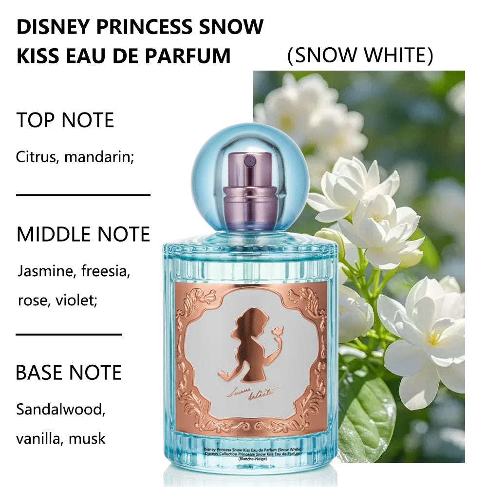 MINISO & DISNEY SNOW WHITE Women Perfume Original Luxury Floral Eau De Parfum Designer Fragrance For Woman Body Spray 50ml