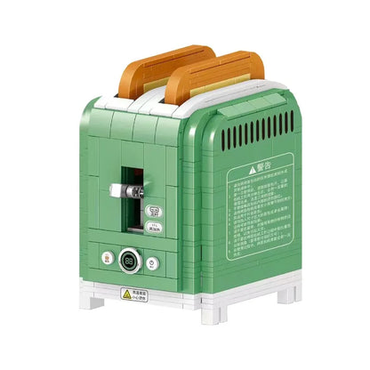 Classic Creative Coffee Machine Mini Diamond Model Building Blocks  City Friend Bricks Toys for Kids Adult Gifts