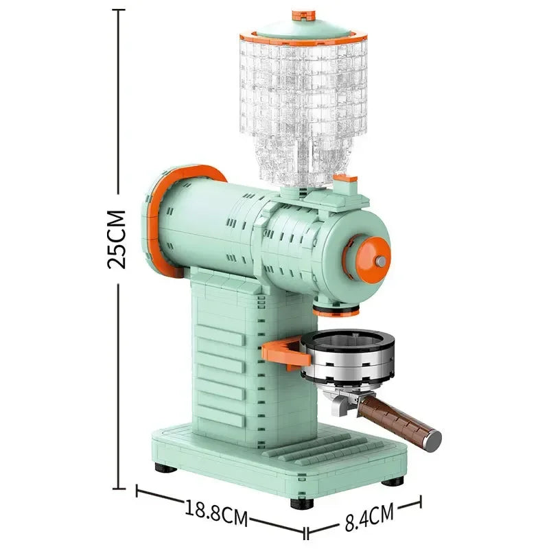 Retro Bread & Coffee Machine Building Block Set - Creative  Toy, Adult Simulation Model Coffee Gift, Unique Gift for Men & Women