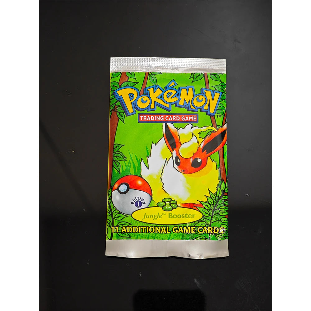 Pokemon Foil 36 Packs 1ST Edition Classic Base Set Proxy Cards PKM Games Board Games Whole Set Card Collection Toys Gifts New