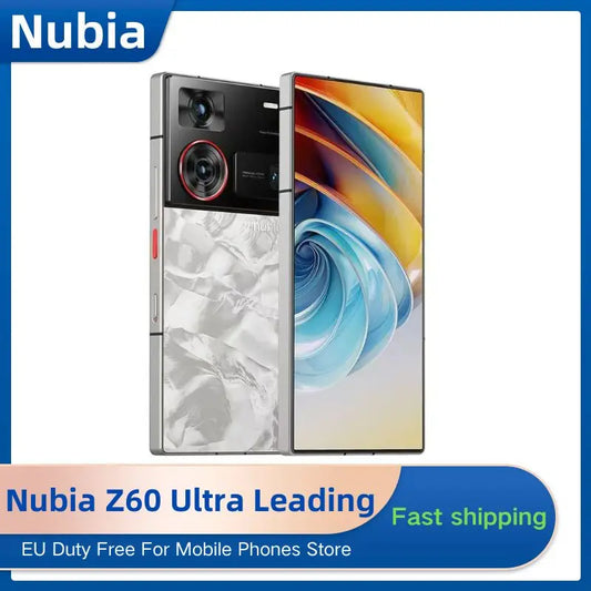 New Original Global Version Nubia Z60 Ultra Leading Version NX721J Snapdragon 8 Gen 3 Leading Version 6.8" 2480x1116 50MP 6000mA