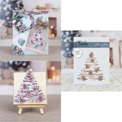 Christmas Characters  craft metal cutting dies mold  strips sheet scrapbook paper craft knife mold blade punch stencils dies