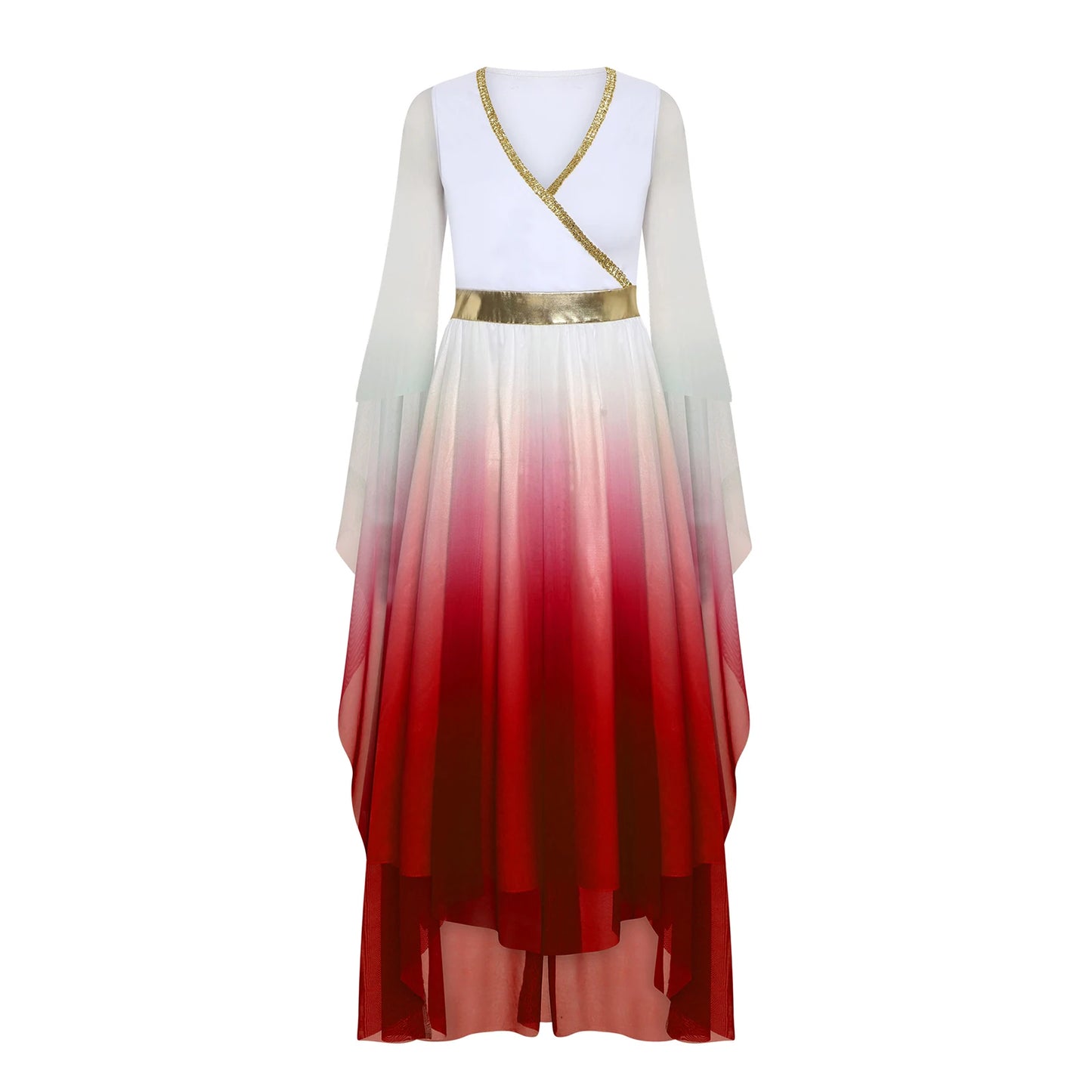Women Halloween Ancient Greek Goddesses Queen Cosplay Costume Roman Toga Gold Trim Cape Tunic Dress Church Choir Worship Robe