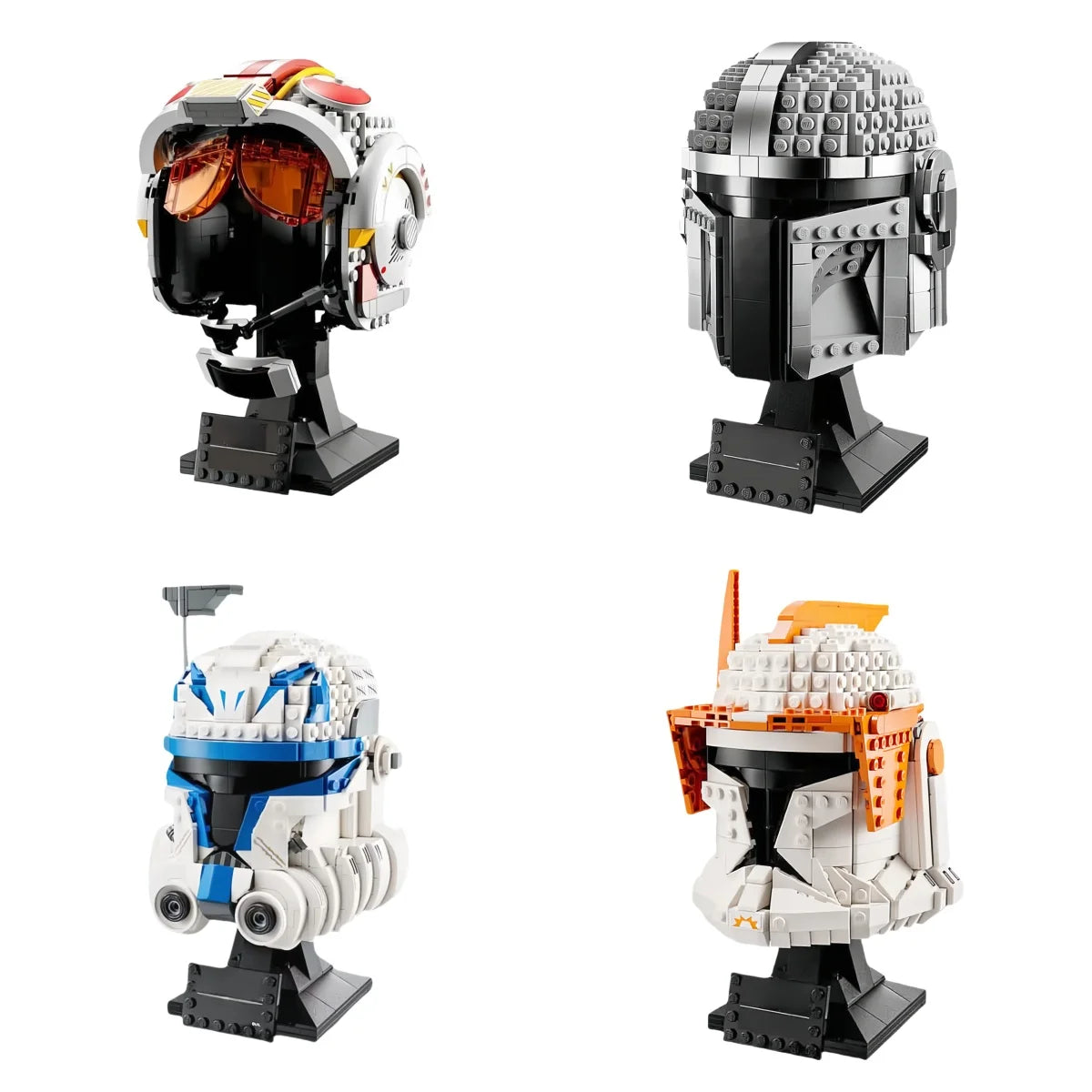 In Stock 75274 75276 The Mandalorian Darth Vader Luke Skywalker TIE Fighter Pilot Building Blocks Bricks Christmas Gifts For Kid