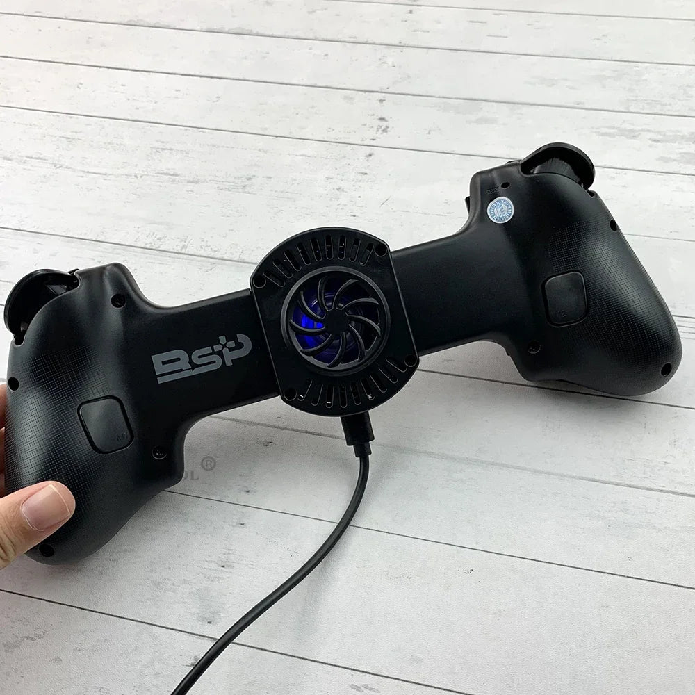 BSP-D11S Stretching Wireless Game Controller For SWITCH/Android/Apple IOS Tablet Gamepad Streaming Handle with Cooling fan