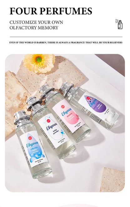 Milk Scent Baby Powder Vanilla Perfume Spray,Floral Fruity Women Scent,Coconut/Almond/Musk/Lemon/Mint/Cedar/Sakura Fragrance