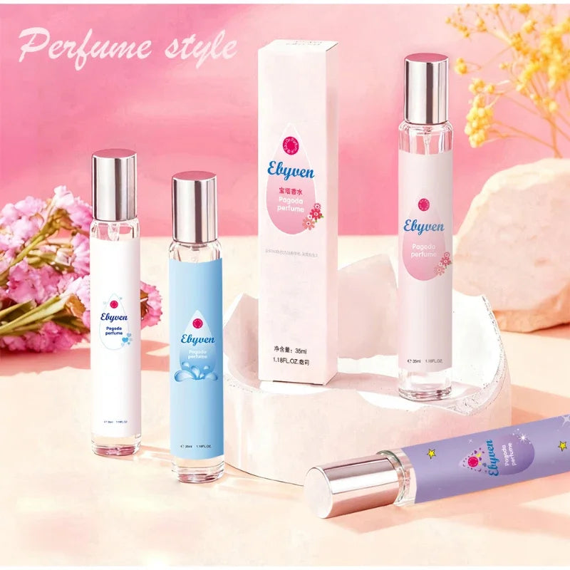 Milk Scent Baby Powder Vanilla Perfume Spray,Floral Fruity Women Scent,Coconut/Almond/Musk/Lemon/Mint/Cedar/Sakura Fragrance