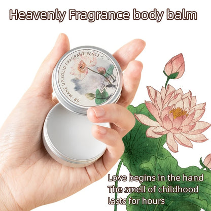 Women's Portable Solid Perfume Balm 15g,Rose, Peony,for Lotus,Lavender Scents-Fresh floral Lasting Fragrance for Dating & Daily