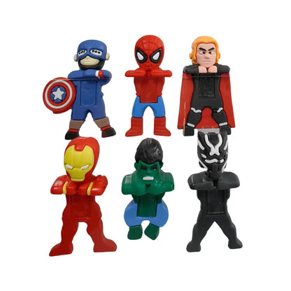 New Sonny Angel Avengers series computer screen decoration cute anime doll surprise box Christmas gift doll fashion doll