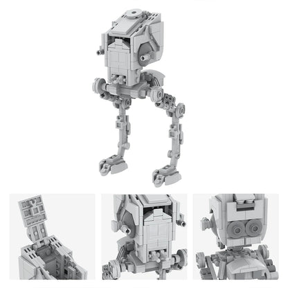 EtherealBe robotic building kit featuring a customizable gray robot model, perfect as a STEM gift for kids