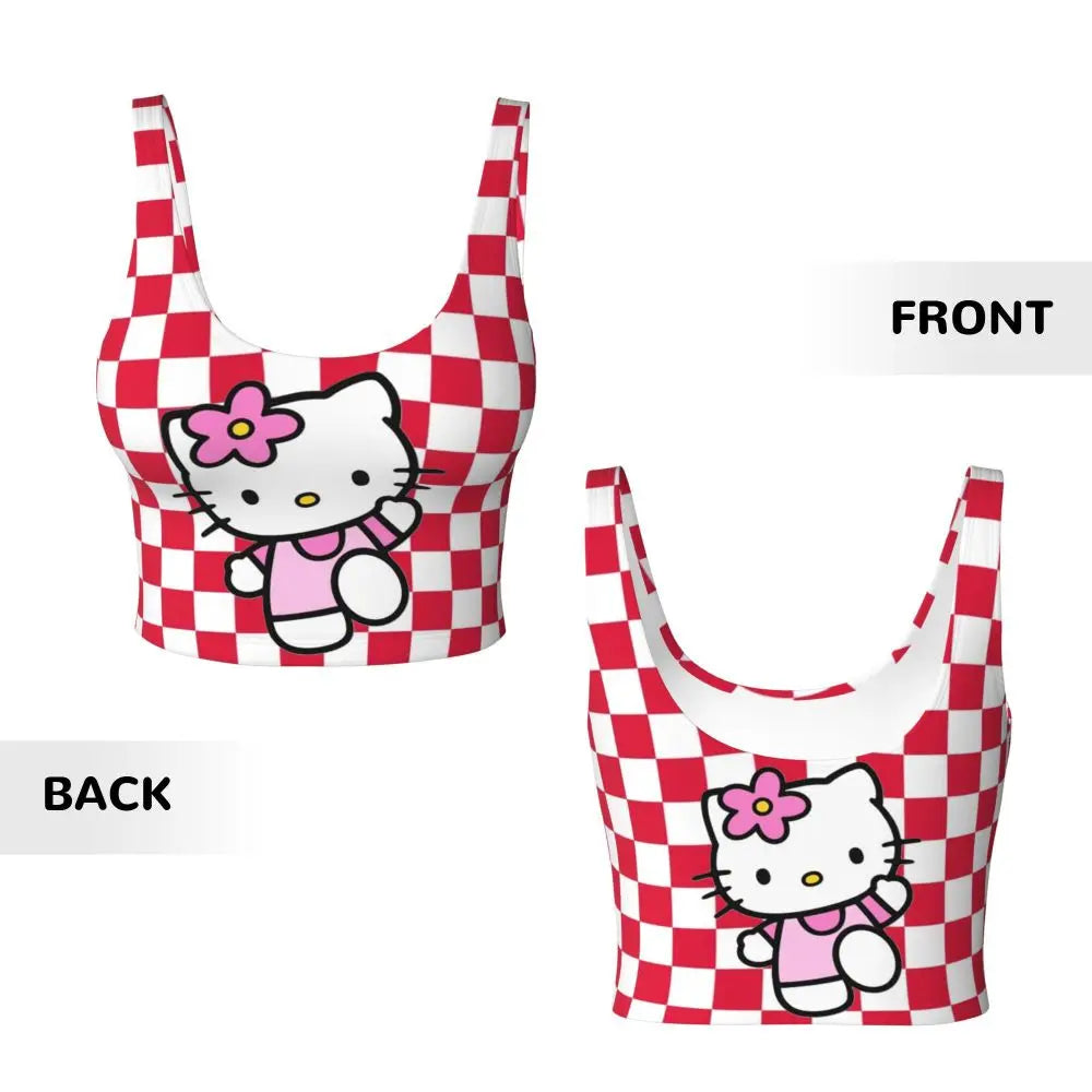 EtherealBe Hello Kitty Sports Bra for Women