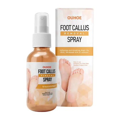 30ml Foot Callus Remover Spray Quickly Soften Calluses Exfoliation Dry Feet Skin Hydrating Foot Dead Skin Spray Foot Care