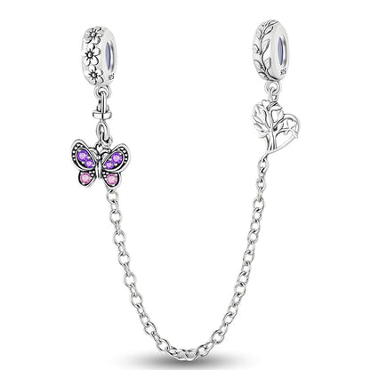 Original 925 Sterling Silver Charms Beads Glowing Luminous Bee Firefly Butterfly Pendant for Bracelet Bangle Charm DIY Jewelry