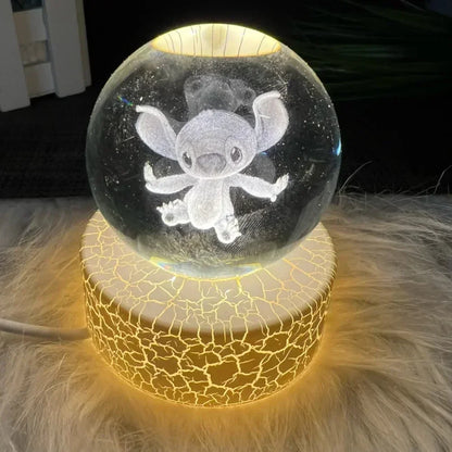 Night Light Creat Crystal Ball USB With Milky Way galaxy LED Children Night Lamp For Bedroom Ambient Light Christmas Gift