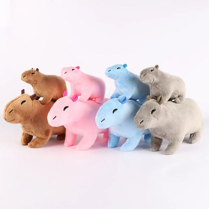 18/30cm Capybara Rodent Plush Toy Cartoon Animal Hydrochoerus Hydrochaeris Plush Doll Soft Toy Christmas Gift Toys For Children